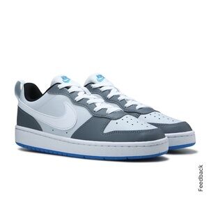 Nike Kids' Court Borough Recraft Low Top Sneaker Big Kid